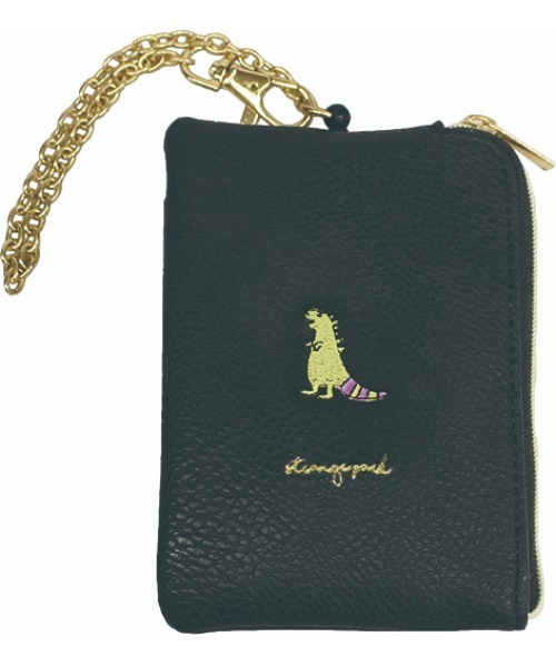 salle de bal（サルデバル）の「パスケース リール付き 定期入れ アニマル 小銭入れ コインケース R019 0619 MMI（パスケース・レディース・ブラック/ブラウン/シルバー/マスタード/ネイビー・FREE）」の18枚目の写真