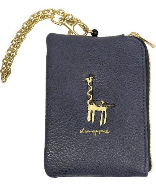 salle de bal（サルデバル）の「パスケース リール付き 定期入れ アニマル 小銭入れ コインケース R019 0619 MMI（パスケース・レディース・ブラック/ブラウン/シルバー/マスタード/ネイビー・FREE）」の20枚目の写真