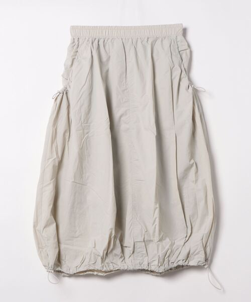 STYLEBLOCK(スタイルブロック)の「Nタフタバルーンギャザースカート(スカート・レディース・ブラック/ピンク/カーキ/ホワイト系その他/ライトグレー・M)」の4枚目の写真
