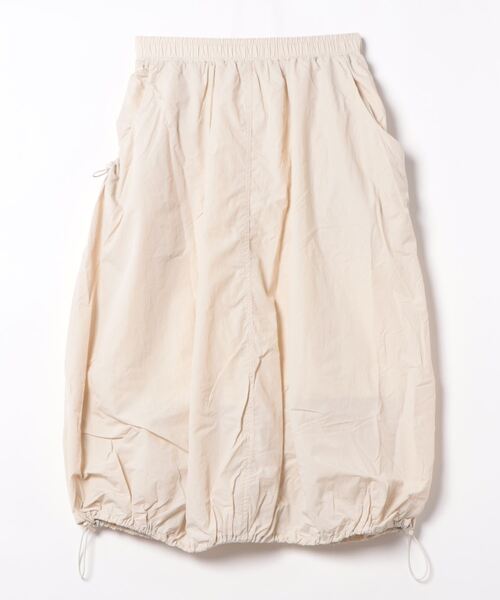 STYLEBLOCK(スタイルブロック)の「Nタフタバルーンギャザースカート(スカート・レディース・ブラック/ピンク/カーキ/ホワイト系その他/ライトグレー・M)」の6枚目の写真