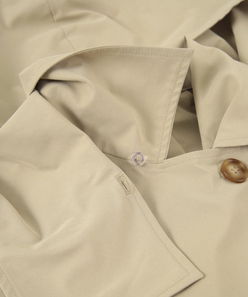 titivate(ティティベイト)の「ボリュームスリーブミドル丈トレンチコート(トレンチコート・レディース・ネイビー/ライトベージュ・M/S)」の22枚目の写真