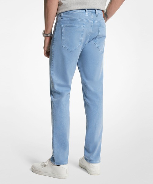 MICHAEL KORS(マイケルコース)の「PARKER スリムフィット ピグメント ダイ ストレッチコットン パンツ(その他パンツ・メンズ・ブルー系・34/32/32/32/28/32)」の2枚目の写真