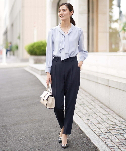 a.v.v（アーヴェヴェ）の「フラップハンドバッグ（ショルダーバッグ・レディース・ブラック/アイボリー・38）」の22枚目の写真