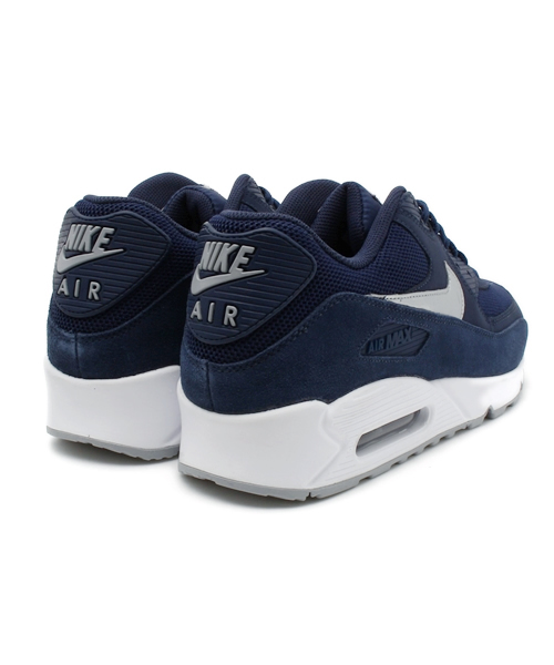 NIKE(ナイキ)の「メンズ ナイキ エアマックス ネイビー/シルバー NIKE AIR MAX 90 ESST 537384-411(スニーカー・メンズ・ネイビー・27.5cm/27cm/28cm/28.5cm/26.5cm/29cm)」の4枚目の写真