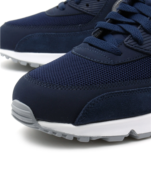 NIKE(ナイキ)の「メンズ ナイキ エアマックス ネイビー/シルバー NIKE AIR MAX 90 ESST 537384-411(スニーカー・メンズ・ネイビー・27.5cm/27cm/28cm/28.5cm/26.5cm/29cm)」の5枚目の写真