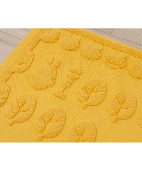 スタジオジブリ(スタジオジブリ)の「GHIBLI / ジブリ となりのトトロ 魔女の宅急便 トトロあつめ ネコバスのもり シルエットジジ バスマット bathmat CNI(ラグ/マット・レディース・グリーン/ピンク/イエロー・FREE)」の7枚目の写真