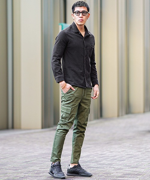 SOMEDIFF（サムディフ）の「【SOMEDIFF】開襟カットデニムシャツ メンズ（シャツ/ブラウス・メンズ・ブラック/ライトブラック/インディゴブルー/ライトブルー・XL/M/L）」の9枚目の写真