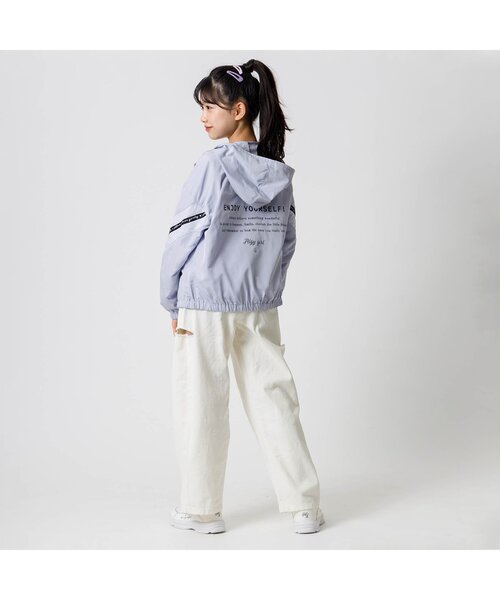 algy(アルジー)の「グランジデニムワイドパンツ(デニムパンツ・キッズ・ブラック/サックスブルー/オフホワイト・XX-SMALL/X-SMALL/MEDIUM/SMALL)」の9枚目の写真