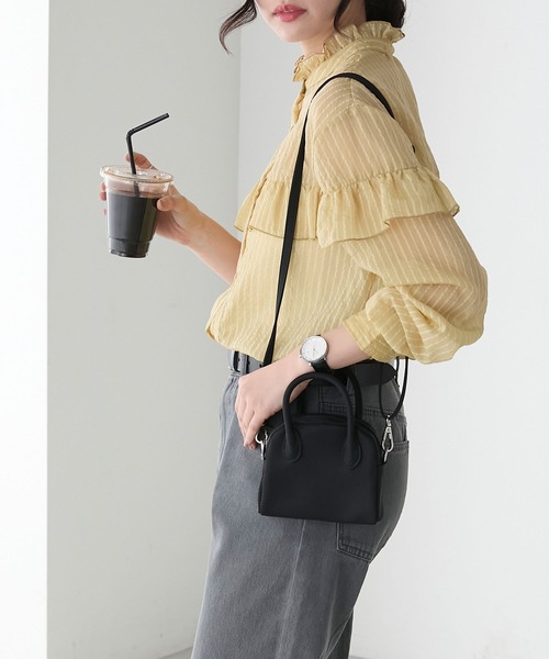 未使用品/CAMPER/ボストンバッグ/ショルダー/ハンド/2way/チェック re016_001.jpg