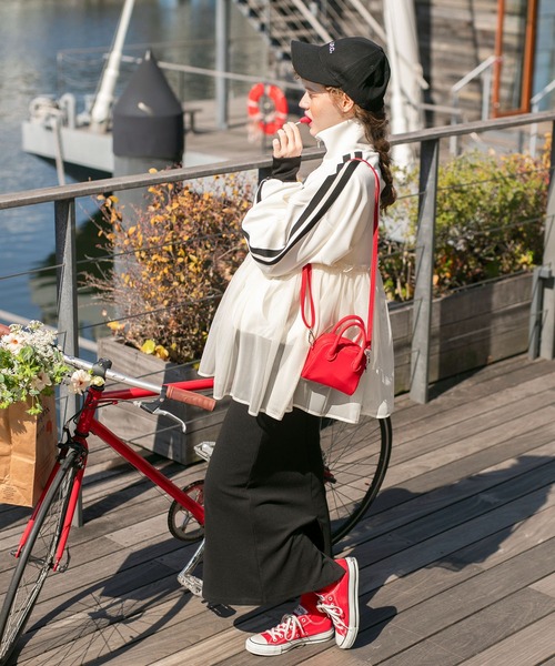 BONLECILL（ボンルシール）の「2wayコロンMINIボストンバッグ（ショルダーバッグ・レディース・ブラック系1/レッド/ブラック系2/シルバー・FREE）」の18枚目の写真