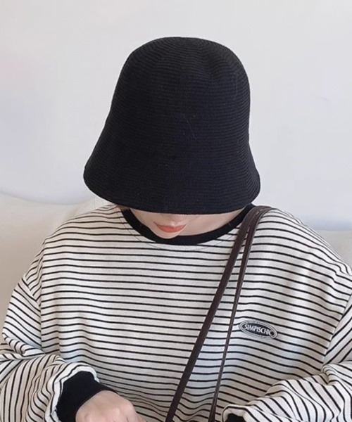 UNNAMED HEADWEAR ディープバゲットハット　ブラック UNNAMED HEADWEAR 【DEEP BUCKET / BLK】ディープ バケットハット