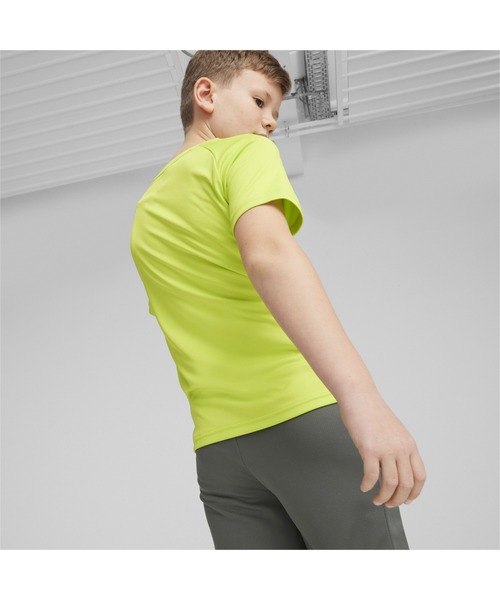 PUMA(プーマ)の「PUMA プーマ キッズ ボーイズ アクティブ スポーツ ポリ グラフィック 半袖 Tシャツ 120-160cm(Tシャツ/カットソー・キッズ・ブラック/レッド系その他/ライム/ネイビー/シルバー系その他・160/130/120/150/140)」の11枚目の写真