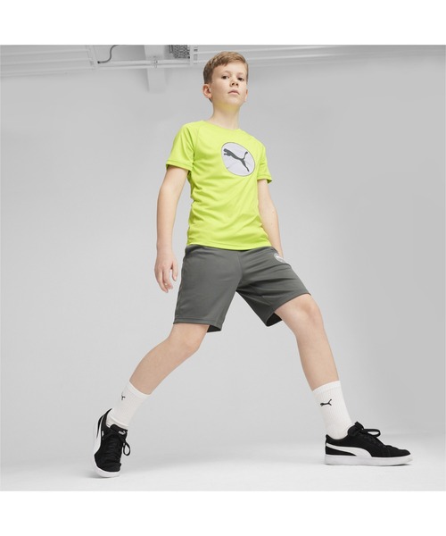 PUMA(プーマ)の「PUMA プーマ キッズ ボーイズ アクティブ スポーツ ポリ グラフィック 半袖 Tシャツ 120-160cm(Tシャツ/カットソー・キッズ・ブラック/レッド系その他/ライム/ネイビー/シルバー系その他・160/130/120/150/140)」の12枚目の写真