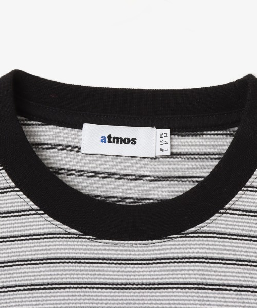 【セール】atmos Border Long T-shirt / アトモス ボーダー ロングTシャツ(Tシャツ/カットソー)|atmos(アトモス) 【セール】atmos Border Long T-shirt / アトモス ボーダー ロングTシャツ(Tシャツ/カットソー)|atmos(アトモス)