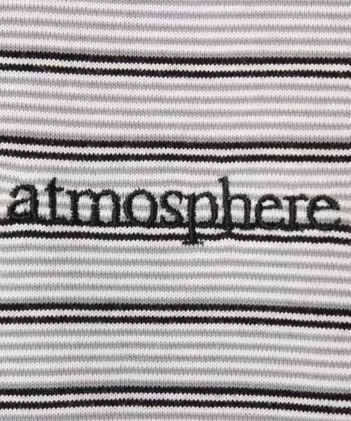 【セール】atmos Border Long T-shirt / アトモス ボーダー ロングTシャツ(Tシャツ/カットソー)|atmos(アトモス) 【セール】atmos Border Long T-shirt / アトモス ボーダー ロングTシャツ(Tシャツ/カットソー)|atmos(アトモス)