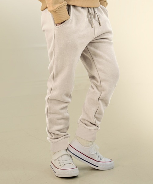 unifriend(ユニフレンド)の「(在庫なし)ベーシック スウェット ジョガーパンツ(スウェットパンツ・キッズ・アイボリー/チャコール/ベージュ・130/150/160/140/110/120)」の6枚目の写真