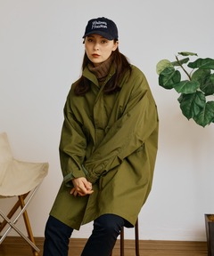 ギャルリーヴィーリネンポプリンシャツジャケットカーキトゥモローランド