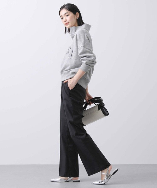 Gready Brilliant - 【新品】グレー ハーフジップ スウェット トップス Gready Brilliant - 【新品】グレー ハーフジップ スウェット