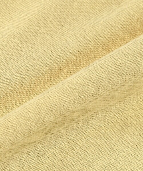 SHIPS(シップス)の「【SHIPS別注】onit:〈手洗い可能〉ラフィ 天竺 バック オープン ロング スリーブ◇(Tシャツ/カットソー・レディース・イエロー/ブラック・ONE SIZE)」の12枚目の写真