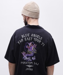 AVIREX | TENCEL SUKA EMBROIDERY SHORTSLEEVE SHIRT / テンセル スカ エンブロイダリー 半袖シャツ / AVIREX / アヴィレックス(シャツ/ブラウス)
