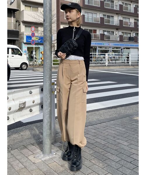 MURUA（ムルーア）の「mumuロゴキャップ（キャップ・レディース・グリーン/ベージュ/ブラック/アイボリー・FREE）」の11枚目の写真