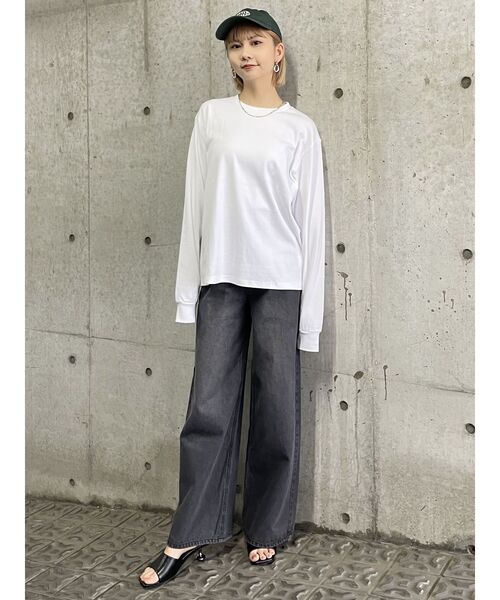 MURUA（ムルーア）の「mumuロゴキャップ（キャップ・レディース・グリーン/ベージュ/ブラック/アイボリー・FREE）」の8枚目の写真