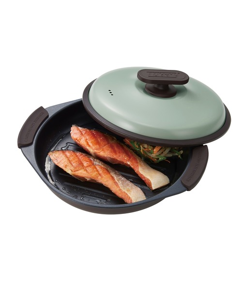 【SNSで話題】【Toffy/トフィー】 電子レンジ用 グリルパン（鍋/フライパン）｜Toffy（トフィー）