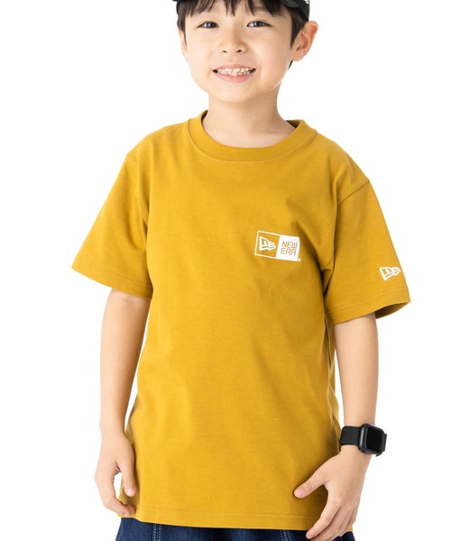 NEW ERA(ニューエラ)の「ニューエラ キッズ 半袖Tシャツ ONSPOTZ別注(Tシャツ/カットソー・キッズ・ブラック/カーキ/ホワイト/ネイビー/ブラウン/ブルー/キャメル/ブロンズ/オリーブ/ダークグレー・130/140/150/160)」の10枚目の写真