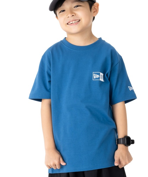 NEW ERA(ニューエラ)の「ニューエラ キッズ 半袖Tシャツ ONSPOTZ別注(Tシャツ/カットソー・キッズ・ブラック/カーキ/ホワイト/ネイビー/ブラウン/ブルー/キャメル/ブロンズ/オリーブ/ダークグレー・130/140/150/160)」の8枚目の写真