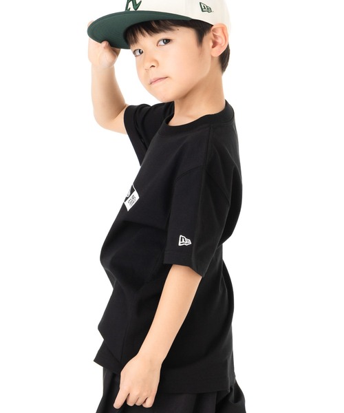 NEW ERA(ニューエラ)の「ニューエラ キッズ 半袖Tシャツ ONSPOTZ別注(Tシャツ/カットソー・キッズ・ブラック/カーキ/ホワイト/ネイビー/ブラウン/ブルー/キャメル/ブロンズ/オリーブ/ダークグレー・130/140/150/160)」の21枚目の写真