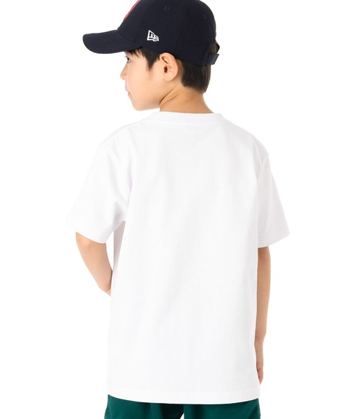 NEW ERA(ニューエラ)の「ニューエラ キッズ 半袖Tシャツ ONSPOTZ別注(Tシャツ/カットソー・キッズ・ブラック/カーキ/ホワイト/ネイビー/ブラウン/ブルー/キャメル/ブロンズ/オリーブ/ダークグレー・130/140/150/160)」の11枚目の写真