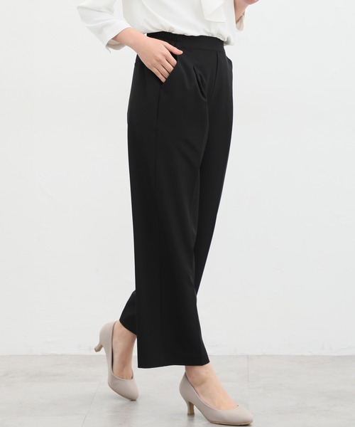 美ージーストレートパンツ（股下65cm）（スラックス