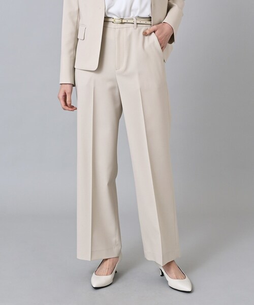 【セール】【セットアップ可能／ウエストゴムあり】ドライタッチワイドパンツ（その他パンツ）｜UNTITLED（アンタイトル）