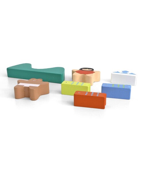 Ampersand（アンパサンド）の「(こどもの日)積み木にもなる木製オブジェ　五月人形（おもちゃ・キッズ・マルチ・FREE）」の3枚目の写真