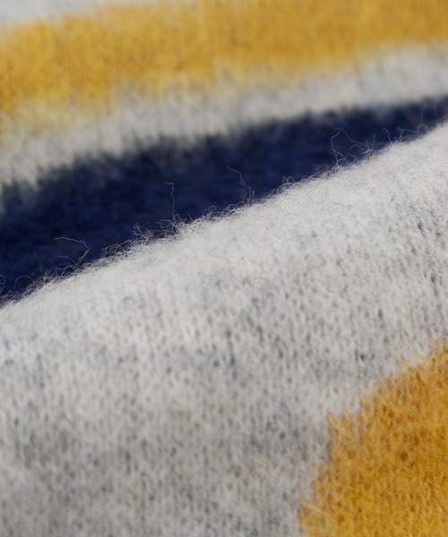 improves（インプローブス）の「【improves】マーブル シャギーニット（ニット/セーター・メンズ・グリーン/ネイビー・MEDIUM/LARGE）」の6枚目の写真