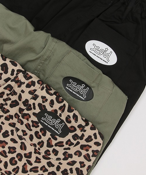 X-girl Stages（エックスガールステージス）の「ロゴベルトカーゴスカート（スカート・キッズ・ブラック/カーキ/ピンク/ベージュ・120cm/130cm/140cm/100cm/110cm/90cm）」の16枚目の写真