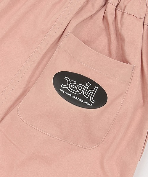 X-girl Stages（エックスガールステージス）の「ロゴベルトカーゴスカート（スカート・キッズ・ブラック/カーキ/ピンク/ベージュ・120cm/130cm/140cm/100cm/110cm/90cm）」の17枚目の写真