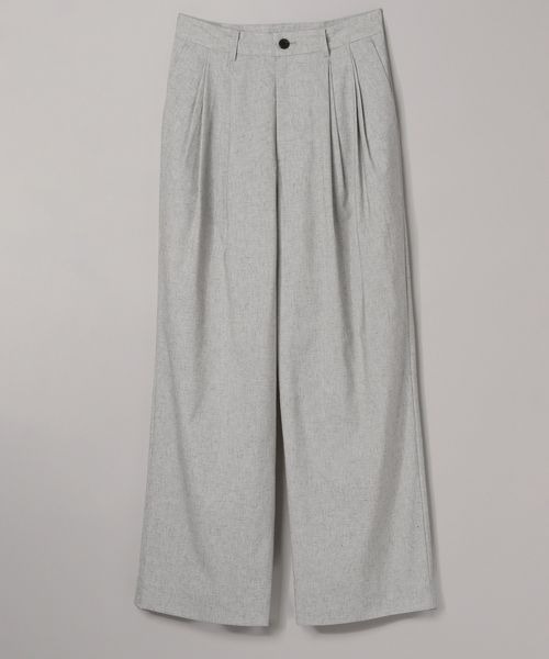 JEANASIS（ジーナシス）の「【SET UP対応】リネンタックワイドパンツ/ 113170（その他パンツ・レディース・チャコールグレー/グレー/ホワイト系その他/ベージュ・SMALL/MEDIUM）」の22枚目の写真