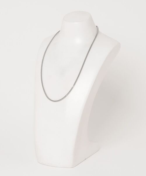 SILVER BULLET(シルバーバレット)の「『SBLTR』ユニセックス シンプルデザインネックレス(ネックレス・レディース・シルバー・55cm)」の2枚目の写真