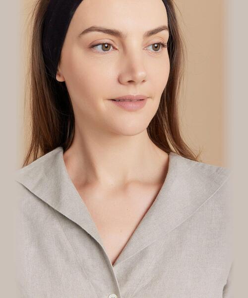 agnes b.（アニエスベー）の「UAF9 CHEMISE ブラウス（シャツ/ブラウス・レディース・ブラウン系その他・36/38）」の5枚目の写真