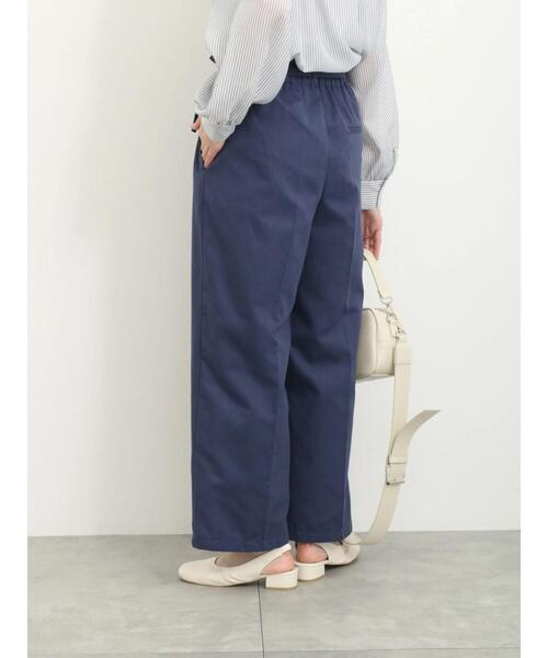 Samansa Mos2 blue（サマンサモスモスブルー）の「細ベルト付ワイドパンツ（その他パンツ・レディース・ブラック/キナリ/ネイビー/ミント・F）」の22枚目の写真