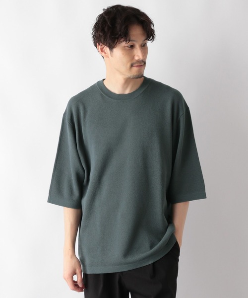 GLOBAL WORK（グローバルワーク）の「洗えるニットTEE/104005（ニット