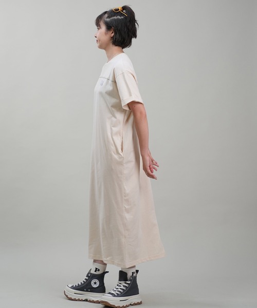 RUSTY(ラスティ)の「RUSTY/ラスティー ロングワンピース 924350(ワンピース・レディース・アイボリー/ブラック・L/M)」の5枚目の写真
