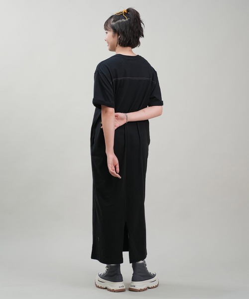 RUSTY(ラスティ)の「RUSTY/ラスティー ロングワンピース 924350(ワンピース・レディース・アイボリー/ブラック・L/M)」の8枚目の写真