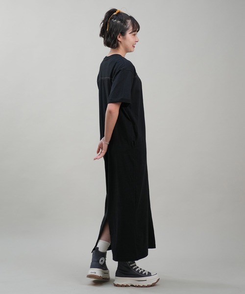 RUSTY(ラスティ)の「RUSTY/ラスティー ロングワンピース 924350(ワンピース・レディース・アイボリー/ブラック・L/M)」の9枚目の写真