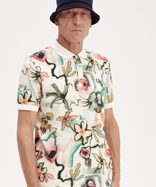 FRED PERRY（フレッドペリー）の「Floral Print Polo Shirt