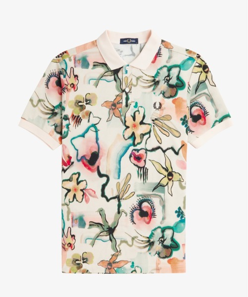 FRED PERRY フレッドペリー フローラル フラワープリント ポロシャツ FRED PERRY（フレッドペリー）の「Floral Print Polo Shirt