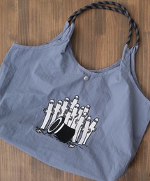 ムーミン ナイロン刺繍トートバッグ