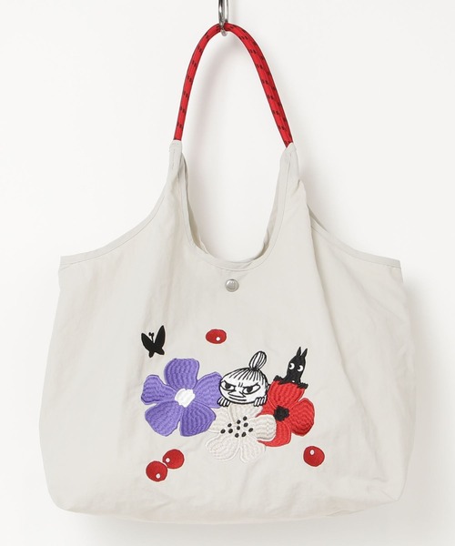 セール】ムーミン ナイロン刺繍トートバッグ（トートバッグ