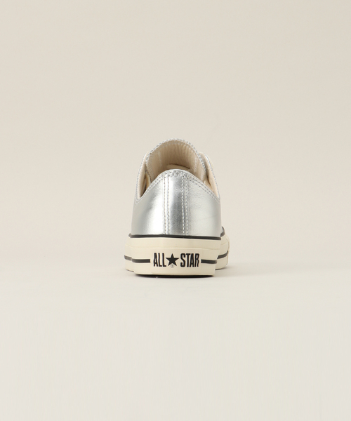 FRAMeWORK(フレームワーク)の「CONVERSE/コンバース LEATHER ALL STAR OX(スニーカー・レディース・シルバー・23.5cm/24cm/24.5cm)」の3枚目の写真